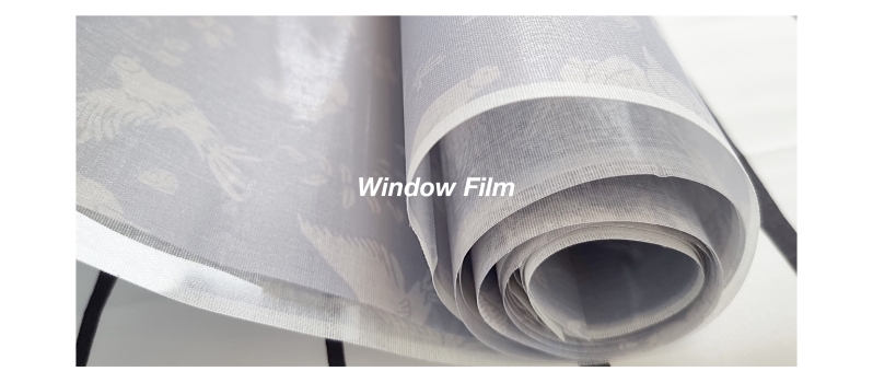 Here is the window film.